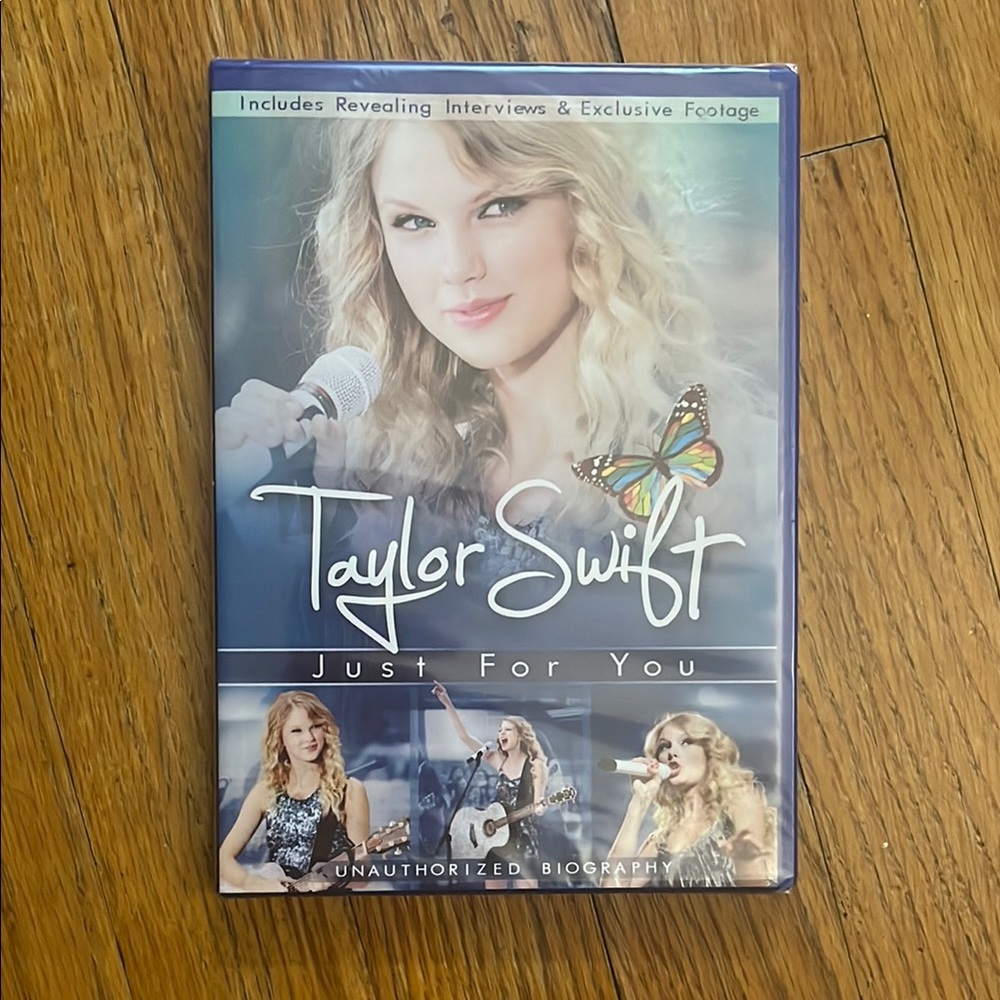 Taylor Swift Just For You DVD - Blue Cover